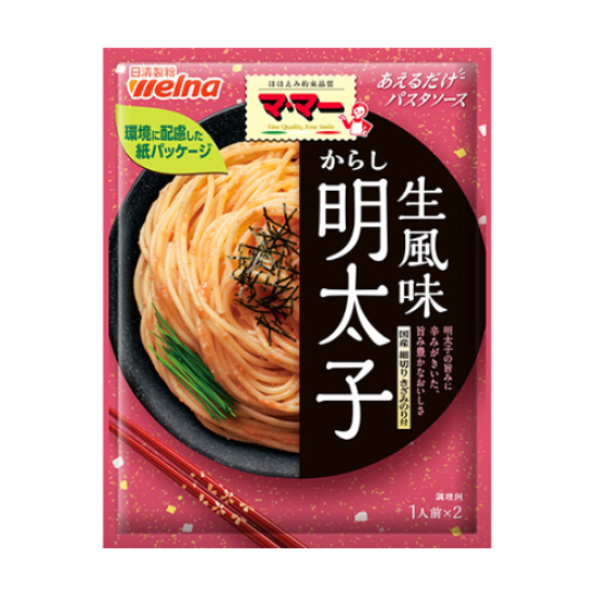 Nissin Seifun Aerudake Pasta Sauce Mentaiko 48g x 2PKT